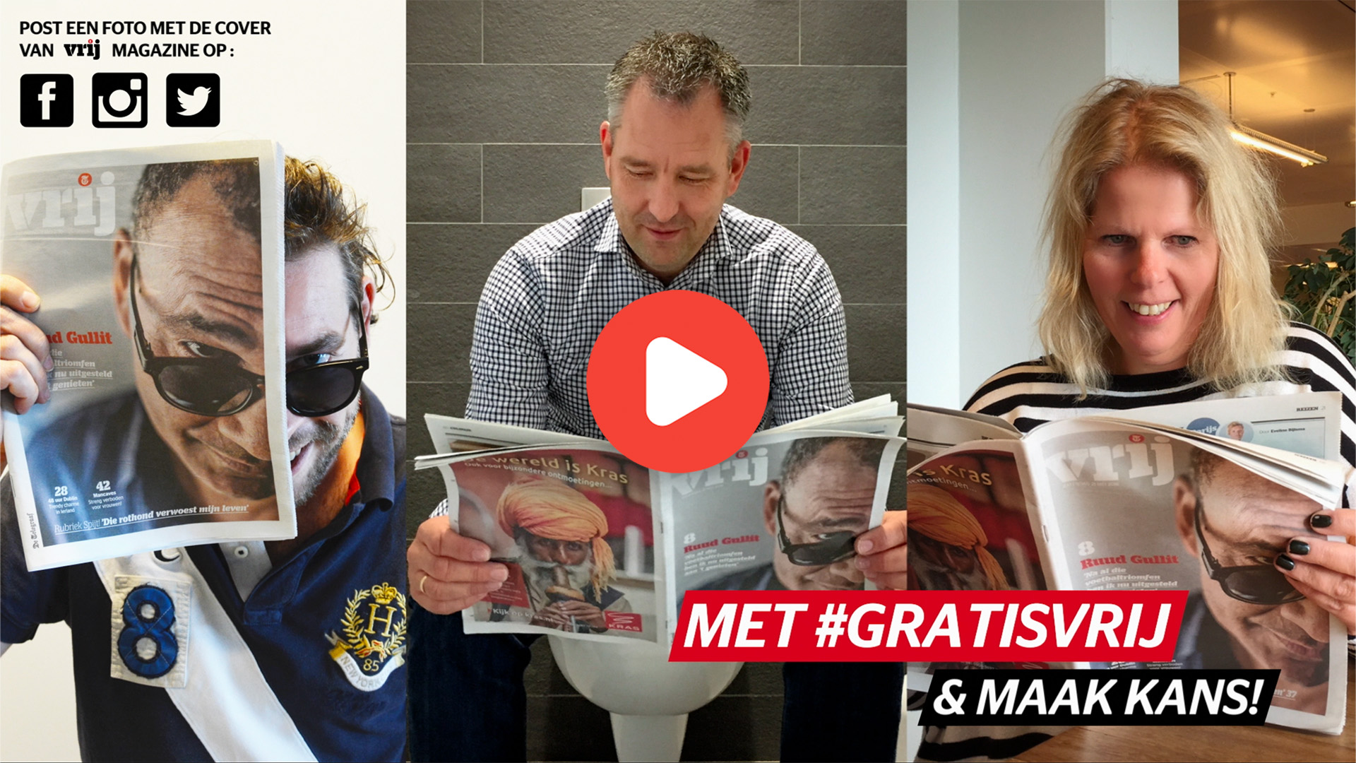 De Telegraaf / Vrij Magazine - 21 mei 2016